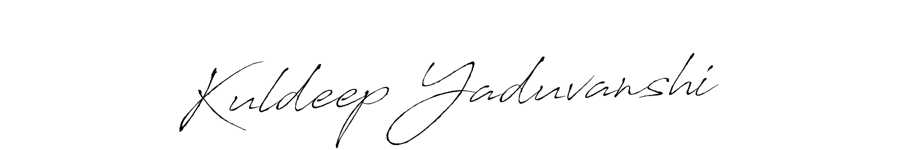 How to make Kuldeep Yaduvanshi signature? Antro_Vectra is a professional autograph style. Create handwritten signature for Kuldeep Yaduvanshi name. Kuldeep Yaduvanshi signature style 6 images and pictures png