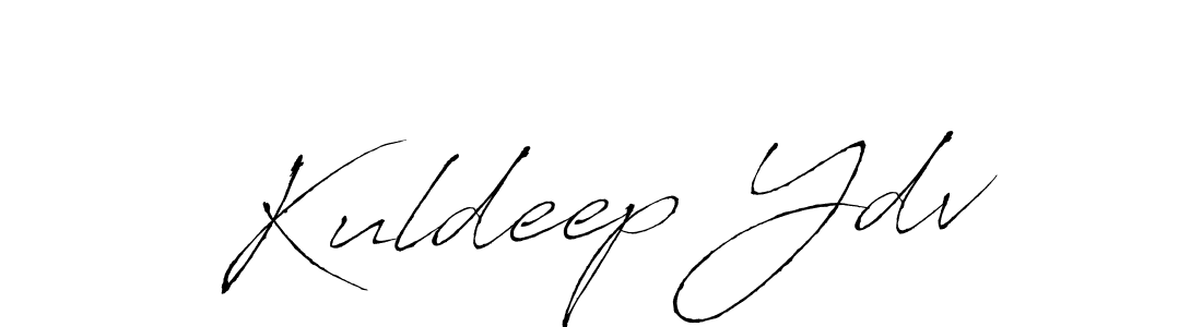 Design your own signature with our free online signature maker. With this signature software, you can create a handwritten (Antro_Vectra) signature for name Kuldeep Ydv. Kuldeep Ydv signature style 6 images and pictures png