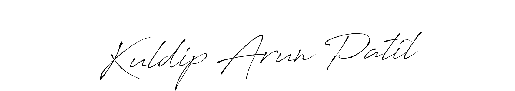 Similarly Antro_Vectra is the best handwritten signature design. Signature creator online .You can use it as an online autograph creator for name Kuldip Arun Patil. Kuldip Arun Patil signature style 6 images and pictures png