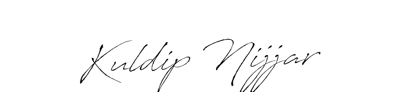 You should practise on your own different ways (Antro_Vectra) to write your name (Kuldip Nijjar) in signature. don't let someone else do it for you. Kuldip Nijjar signature style 6 images and pictures png