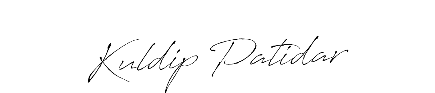 It looks lik you need a new signature style for name Kuldip Patidar. Design unique handwritten (Antro_Vectra) signature with our free signature maker in just a few clicks. Kuldip Patidar signature style 6 images and pictures png