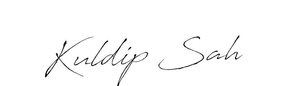 How to make Kuldip Sah signature? Antro_Vectra is a professional autograph style. Create handwritten signature for Kuldip Sah name. Kuldip Sah signature style 6 images and pictures png