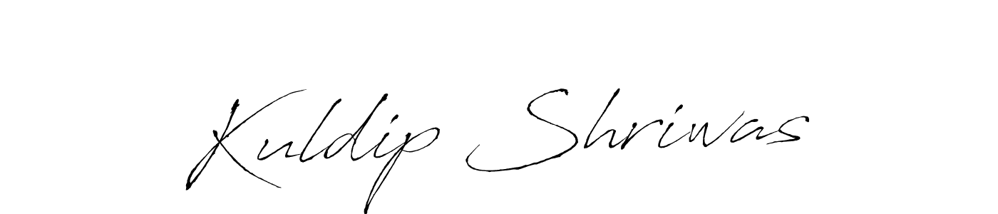 How to make Kuldip Shriwas name signature. Use Antro_Vectra style for creating short signs online. This is the latest handwritten sign. Kuldip Shriwas signature style 6 images and pictures png