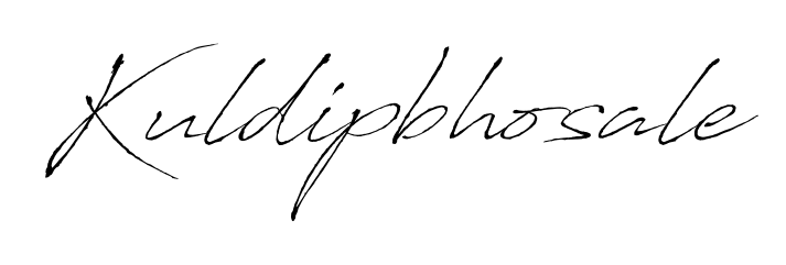 The Antro_Vectra lettering style adds unique flourish to name Kuldipbhosale. Stand out with a custom digital autograph made in seconds. Kuldipbhosale signature style 6 images and pictures png