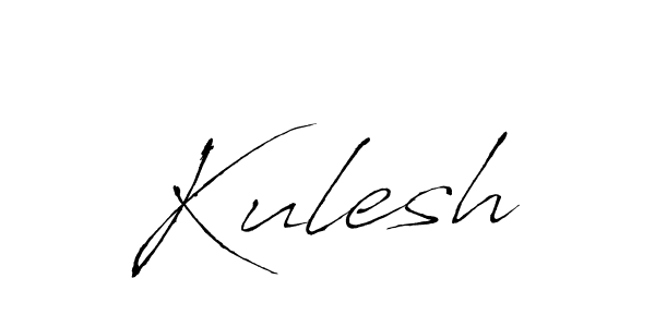Design your own signature with our free online signature maker. With this signature software, you can create a handwritten (Antro_Vectra) signature for name Kulesh. Kulesh signature style 6 images and pictures png