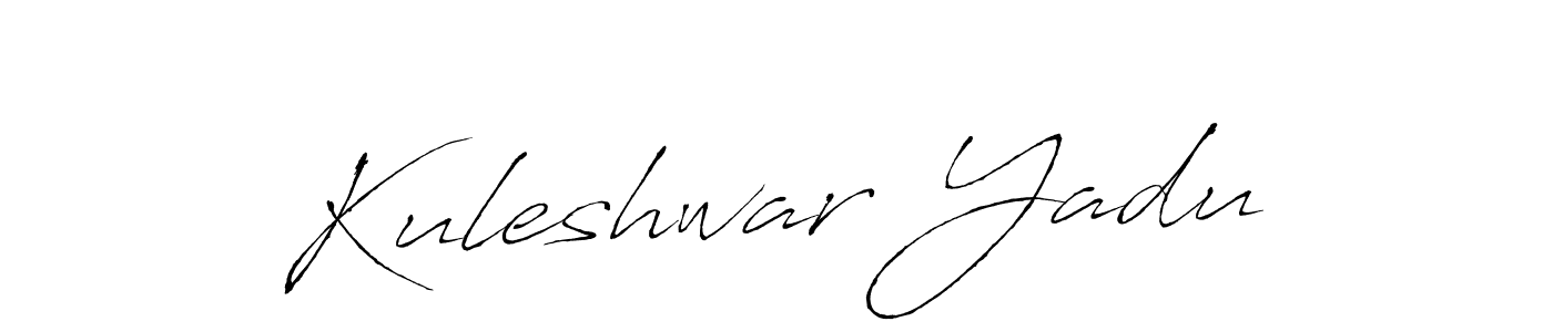 Similarly Antro_Vectra is the best handwritten signature design. Signature creator online .You can use it as an online autograph creator for name Kuleshwar Yadu. Kuleshwar Yadu signature style 6 images and pictures png