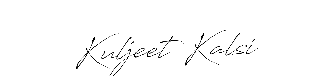 Kuljeet Kalsi stylish signature style. Best Handwritten Sign (Antro_Vectra) for my name. Handwritten Signature Collection Ideas for my name Kuljeet Kalsi. Kuljeet Kalsi signature style 6 images and pictures png