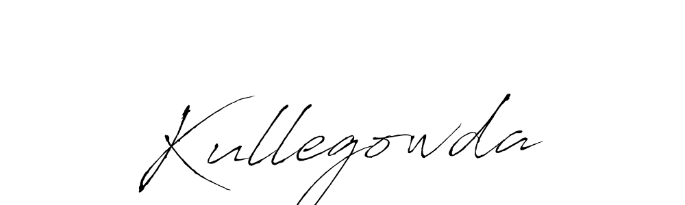 Kullegowda stylish signature style. Best Handwritten Sign (Antro_Vectra) for my name. Handwritten Signature Collection Ideas for my name Kullegowda. Kullegowda signature style 6 images and pictures png