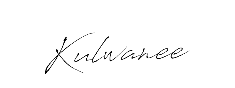 Also we have Kulwanee name is the best signature style. Create professional handwritten signature collection using Antro_Vectra autograph style. Kulwanee signature style 6 images and pictures png