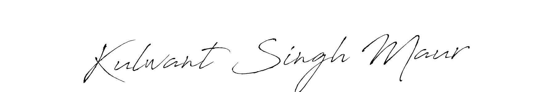 Use a signature maker to create a handwritten signature online. With this signature software, you can design (Antro_Vectra) your own signature for name Kulwant Singh Maur. Kulwant Singh Maur signature style 6 images and pictures png