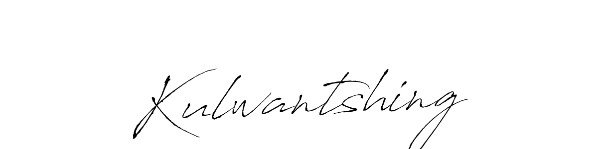 How to make Kulwantshing signature? Antro_Vectra is a professional autograph style. Create handwritten signature for Kulwantshing name. Kulwantshing signature style 6 images and pictures png
