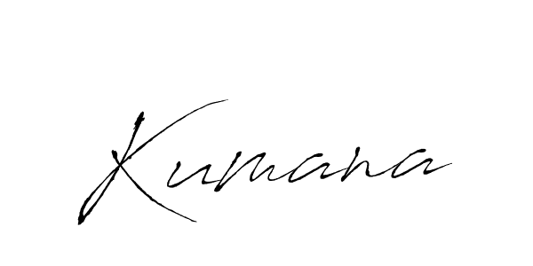 Kumana stylish signature style. Best Handwritten Sign (Antro_Vectra) for my name. Handwritten Signature Collection Ideas for my name Kumana. Kumana signature style 6 images and pictures png