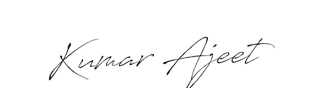 Also we have Kumar Ajeet name is the best signature style. Create professional handwritten signature collection using Antro_Vectra autograph style. Kumar Ajeet signature style 6 images and pictures png