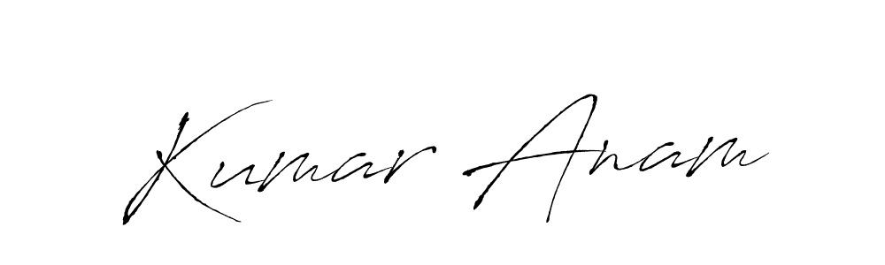 Also we have Kumar Anam name is the best signature style. Create professional handwritten signature collection using Antro_Vectra autograph style. Kumar Anam signature style 6 images and pictures png