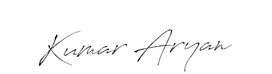 How to make Kumar Aryan signature? Antro_Vectra is a professional autograph style. Create handwritten signature for Kumar Aryan name. Kumar Aryan signature style 6 images and pictures png