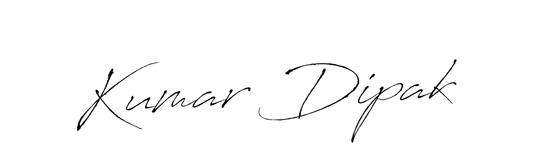 Design your own signature with our free online signature maker. With this signature software, you can create a handwritten (Antro_Vectra) signature for name Kumar Dipak. Kumar Dipak signature style 6 images and pictures png