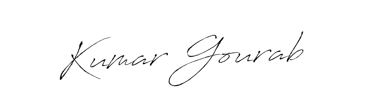 Create a beautiful signature design for name Kumar Gourab. With this signature (Antro_Vectra) fonts, you can make a handwritten signature for free. Kumar Gourab signature style 6 images and pictures png