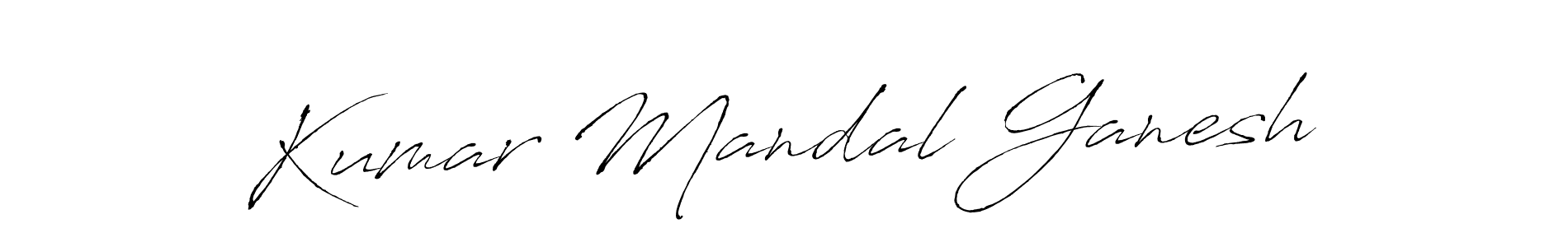 Also we have Kumar Mandal Ganesh name is the best signature style. Create professional handwritten signature collection using Antro_Vectra autograph style. Kumar Mandal Ganesh signature style 6 images and pictures png