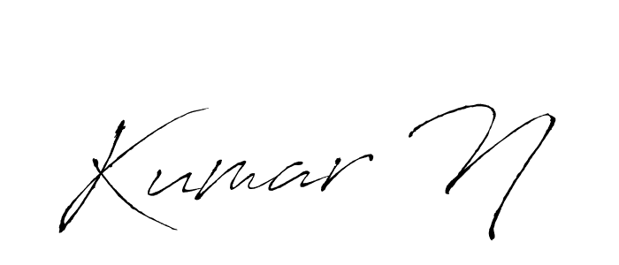 The best way (Antro_Vectra) to make a short signature is to pick only two or three words in your name. The name Kumar N include a total of six letters. For converting this name. Kumar N signature style 6 images and pictures png