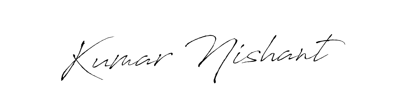 Make a beautiful signature design for name Kumar Nishant. Use this online signature maker to create a handwritten signature for free. Kumar Nishant signature style 6 images and pictures png