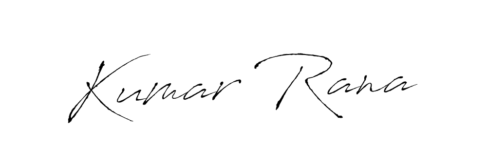 Kumar Rana stylish signature style. Best Handwritten Sign (Antro_Vectra) for my name. Handwritten Signature Collection Ideas for my name Kumar Rana. Kumar Rana signature style 6 images and pictures png