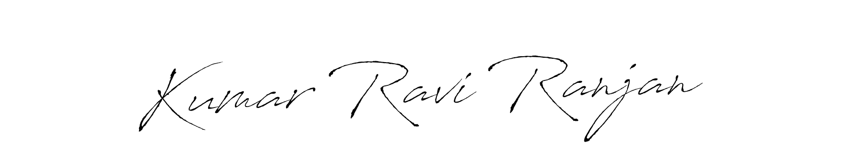 Kumar Ravi Ranjan stylish signature style. Best Handwritten Sign (Antro_Vectra) for my name. Handwritten Signature Collection Ideas for my name Kumar Ravi Ranjan. Kumar Ravi Ranjan signature style 6 images and pictures png