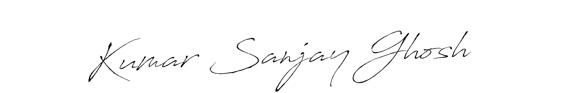 Use a signature maker to create a handwritten signature online. With this signature software, you can design (Antro_Vectra) your own signature for name Kumar Sanjay Ghosh. Kumar Sanjay Ghosh signature style 6 images and pictures png