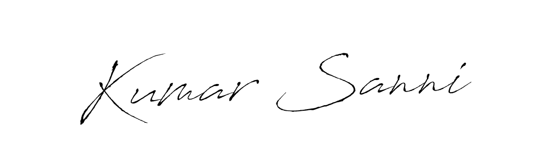 Also You can easily find your signature by using the search form. We will create Kumar Sanni name handwritten signature images for you free of cost using Antro_Vectra sign style. Kumar Sanni signature style 6 images and pictures png