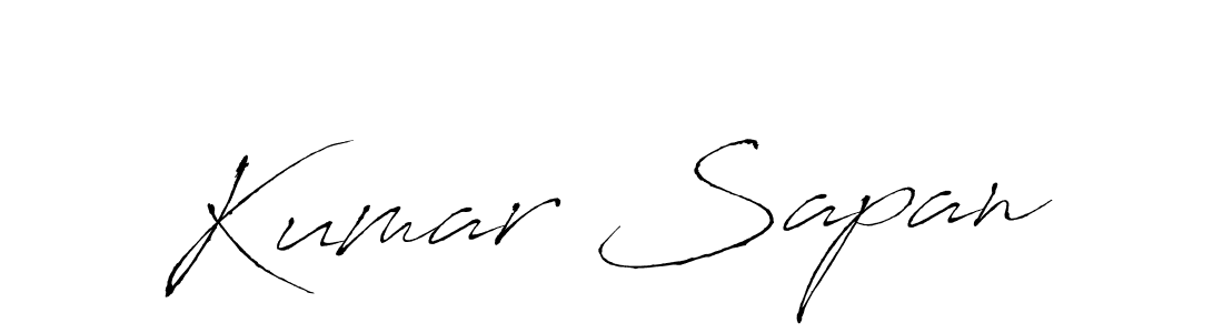 You should practise on your own different ways (Antro_Vectra) to write your name (Kumar Sapan) in signature. don't let someone else do it for you. Kumar Sapan signature style 6 images and pictures png