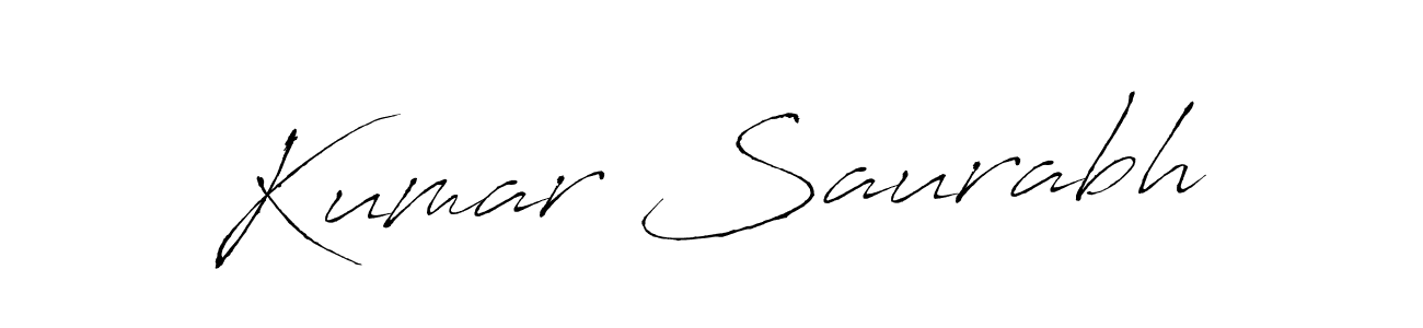 How to make Kumar Saurabh signature? Antro_Vectra is a professional autograph style. Create handwritten signature for Kumar Saurabh name. Kumar Saurabh signature style 6 images and pictures png