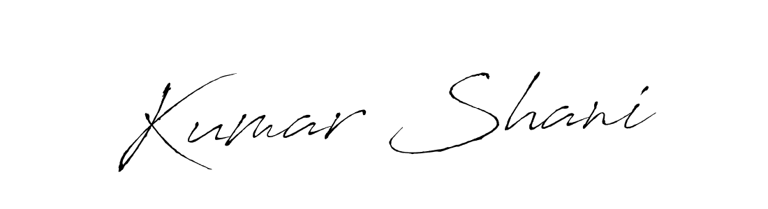 Also we have Kumar Shani name is the best signature style. Create professional handwritten signature collection using Antro_Vectra autograph style. Kumar Shani signature style 6 images and pictures png