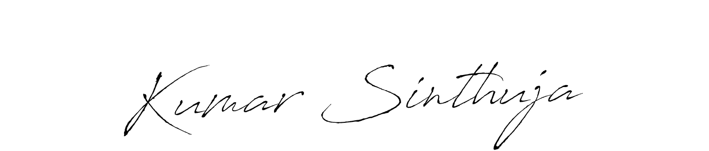 Similarly Antro_Vectra is the best handwritten signature design. Signature creator online .You can use it as an online autograph creator for name Kumar Sinthuja. Kumar Sinthuja signature style 6 images and pictures png