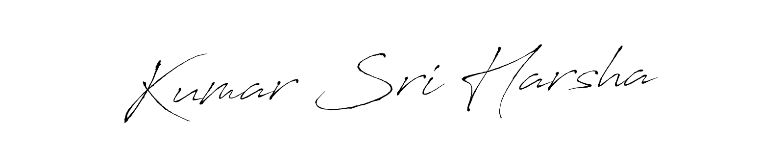 You should practise on your own different ways (Antro_Vectra) to write your name (Kumar Sri Harsha) in signature. don't let someone else do it for you. Kumar Sri Harsha signature style 6 images and pictures png