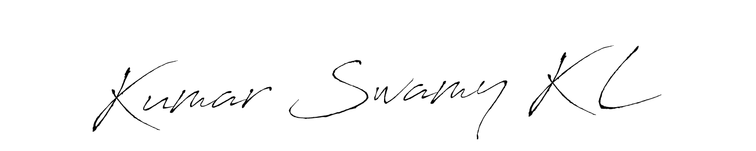Kumar Swamy K L stylish signature style. Best Handwritten Sign (Antro_Vectra) for my name. Handwritten Signature Collection Ideas for my name Kumar Swamy K L. Kumar Swamy K L signature style 6 images and pictures png