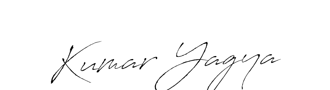 Also we have Kumar Yagya name is the best signature style. Create professional handwritten signature collection using Antro_Vectra autograph style. Kumar Yagya signature style 6 images and pictures png