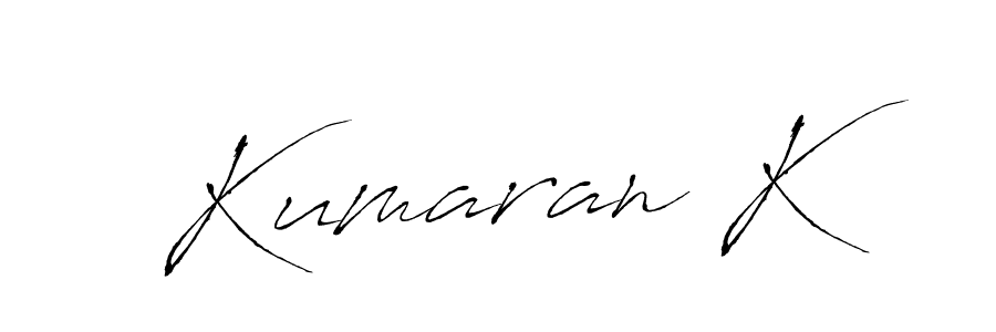 Make a short Kumaran K signature style. Manage your documents anywhere anytime using Antro_Vectra. Create and add eSignatures, submit forms, share and send files easily. Kumaran K signature style 6 images and pictures png