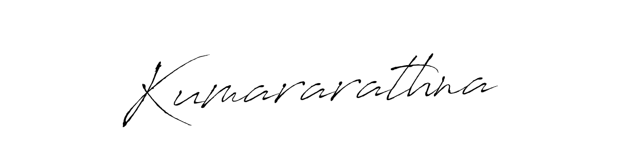 Kumararathna stylish signature style. Best Handwritten Sign (Antro_Vectra) for my name. Handwritten Signature Collection Ideas for my name Kumararathna. Kumararathna signature style 6 images and pictures png