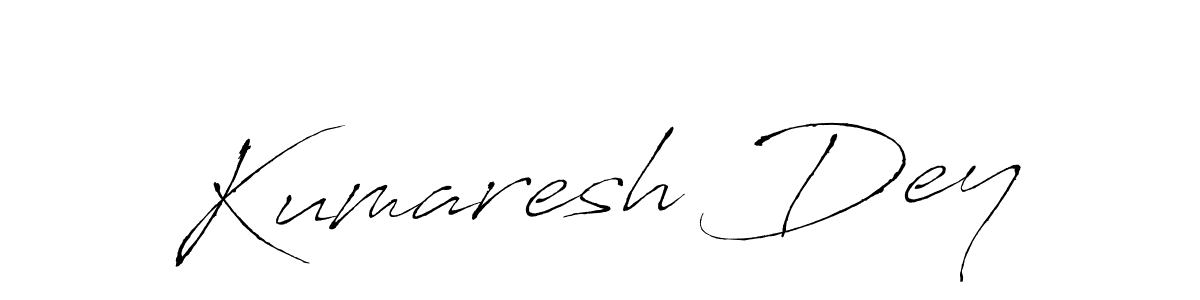 Create a beautiful signature design for name Kumaresh Dey. With this signature (Antro_Vectra) fonts, you can make a handwritten signature for free. Kumaresh Dey signature style 6 images and pictures png