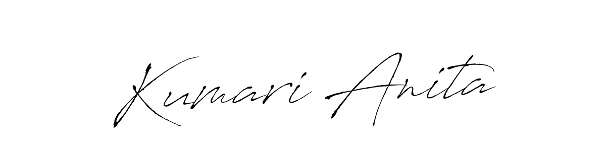Make a beautiful signature design for name Kumari Anita. Use this online signature maker to create a handwritten signature for free. Kumari Anita signature style 6 images and pictures png