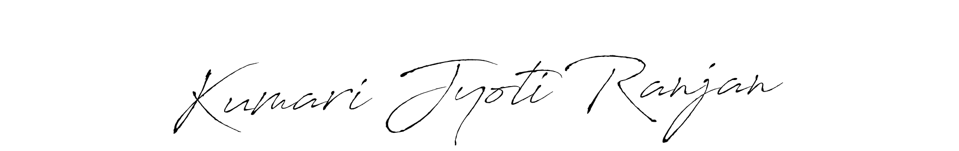 Similarly Antro_Vectra is the best handwritten signature design. Signature creator online .You can use it as an online autograph creator for name Kumari Jyoti Ranjan. Kumari Jyoti Ranjan signature style 6 images and pictures png