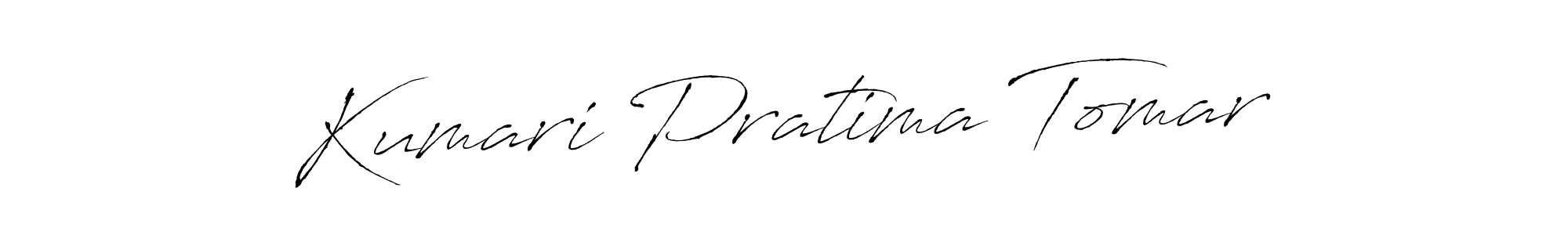 Similarly Antro_Vectra is the best handwritten signature design. Signature creator online .You can use it as an online autograph creator for name Kumari Pratima Tomar. Kumari Pratima Tomar signature style 6 images and pictures png
