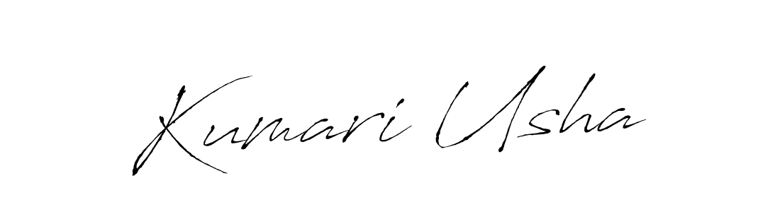 Similarly Antro_Vectra is the best handwritten signature design. Signature creator online .You can use it as an online autograph creator for name Kumari Usha. Kumari Usha signature style 6 images and pictures png