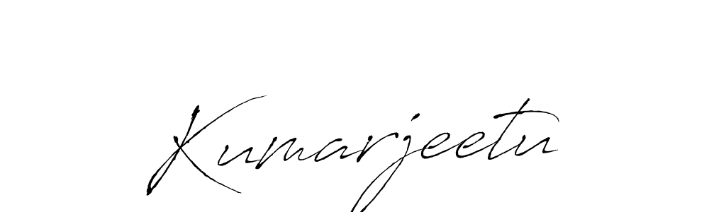 You should practise on your own different ways (Antro_Vectra) to write your name (Kumarjeetu) in signature. don't let someone else do it for you. Kumarjeetu signature style 6 images and pictures png