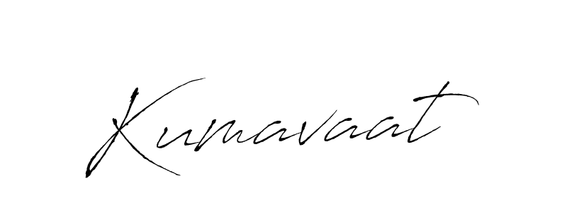 Design your own signature with our free online signature maker. With this signature software, you can create a handwritten (Antro_Vectra) signature for name Kumavaat. Kumavaat signature style 6 images and pictures png