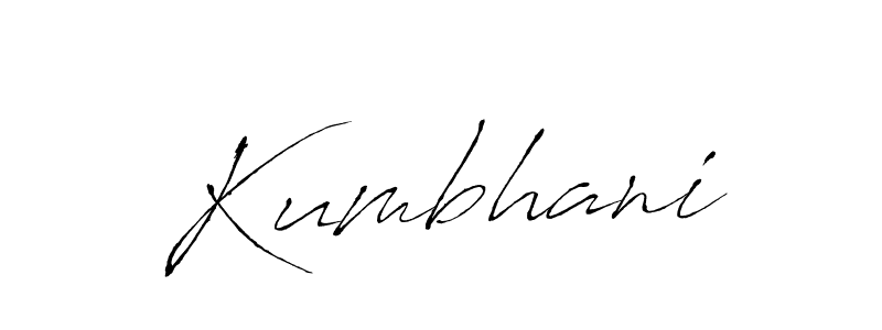 How to Draw Kumbhani signature style? Antro_Vectra is a latest design signature styles for name Kumbhani. Kumbhani signature style 6 images and pictures png