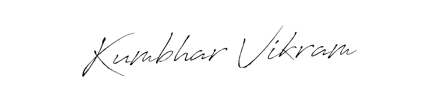 It looks lik you need a new signature style for name Kumbhar Vikram. Design unique handwritten (Antro_Vectra) signature with our free signature maker in just a few clicks. Kumbhar Vikram signature style 6 images and pictures png