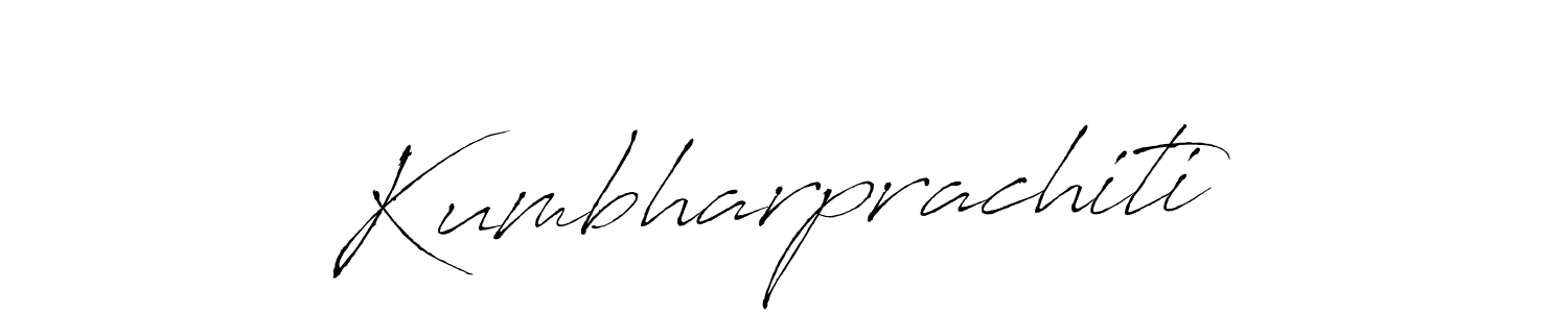 if you are searching for the best signature style for your name Kumbharprachiti. so please give up your signature search. here we have designed multiple signature styles  using Antro_Vectra. Kumbharprachiti signature style 6 images and pictures png