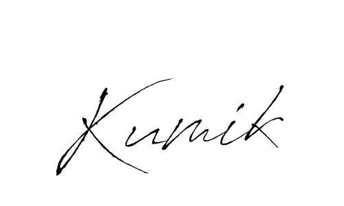 Here are the top 10 professional signature styles for the name Kumik. These are the best autograph styles you can use for your name. Kumik signature style 6 images and pictures png