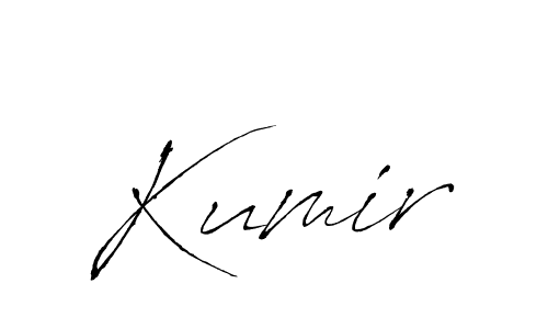 Kumir stylish signature style. Best Handwritten Sign (Antro_Vectra) for my name. Handwritten Signature Collection Ideas for my name Kumir. Kumir signature style 6 images and pictures png