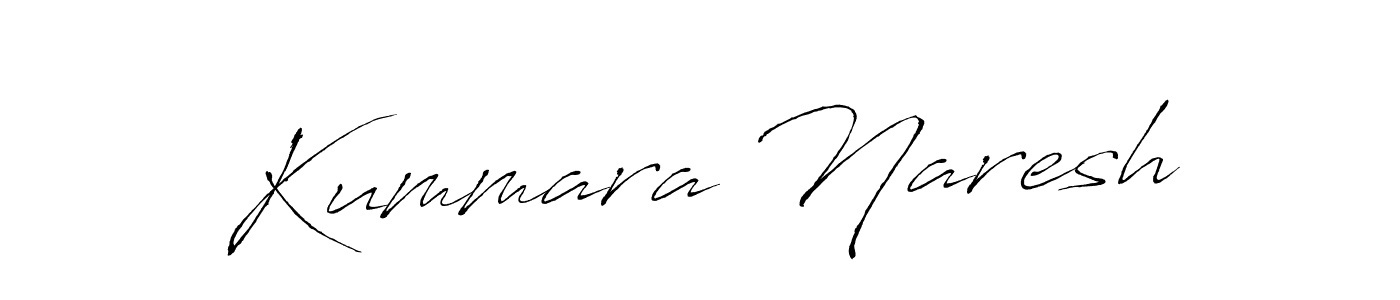 You should practise on your own different ways (Antro_Vectra) to write your name (Kummara Naresh) in signature. don't let someone else do it for you. Kummara Naresh signature style 6 images and pictures png